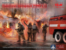 35623 ICM 1/35 Советские пожарные (1980-е г.г.)