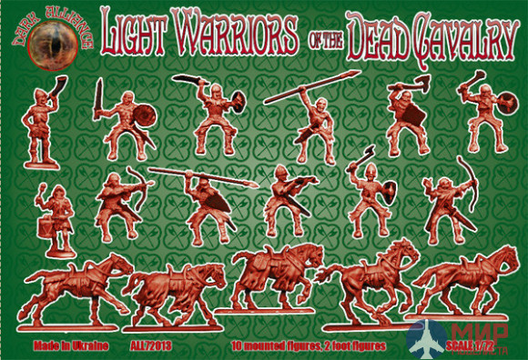ALL72013 Dark Alliance 1/72 Light Warriors of the Dead Cavalry