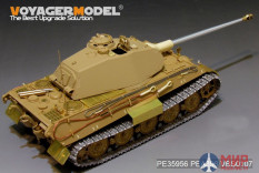 PE35956 Voyager Model WWII German King Tiger (Porsche Turret)(For MENG TS-037)