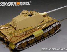 PE35956 Voyager Model WWII German King Tiger (Porsche Turret)(For MENG TS-037)