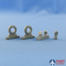 NS48022a North Star Models 1/48 Колеса YaK-1/3 wheels set No mask series