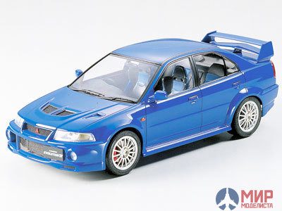 24213 Tamiya 1/24 Автомобиль Mitsubishi Lancer EVO VI 1999г.