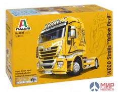 3898 Italeri 1/24 Грузовик IVECO Stralis Yellow Devil