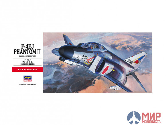 00331 Hasegawa 1/72 Самолет F-4EJ PHANTOM II