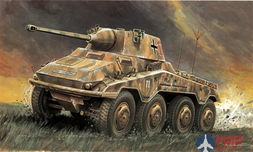 0202 Italeri танк  Sd.Kfz. 234/2 PUMA (1:35)