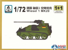 PS720116 S-Model Техника и вооружение  Wiesel 1 MK20 1+1 Quickbuild  (1:72)