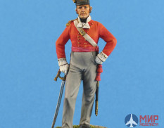 CMOS-54004 Chronos Miniatures 54mm Британский офицер пехотных полков, 1812-15 гг. 54 мм.