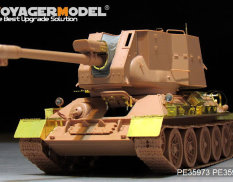 PE35973 Voyager Model Egyptain T-34/122 S.P.G Basic(For RFM 5013)