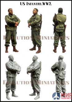 EM-35190 Evolution Miniatures US Infantry. WW2