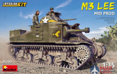 35209 MiniArt Американский танк M3 LEE с интерьером (средняя серия)