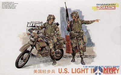 3009 Dragon 1/35 Солдаты U.S. Light Infantry