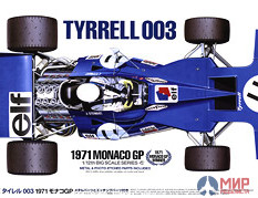 12054 Tamiya 1/12 Автомобиль Tyrrell 003 1971 Monaco GP - w/Photo Etched Parts