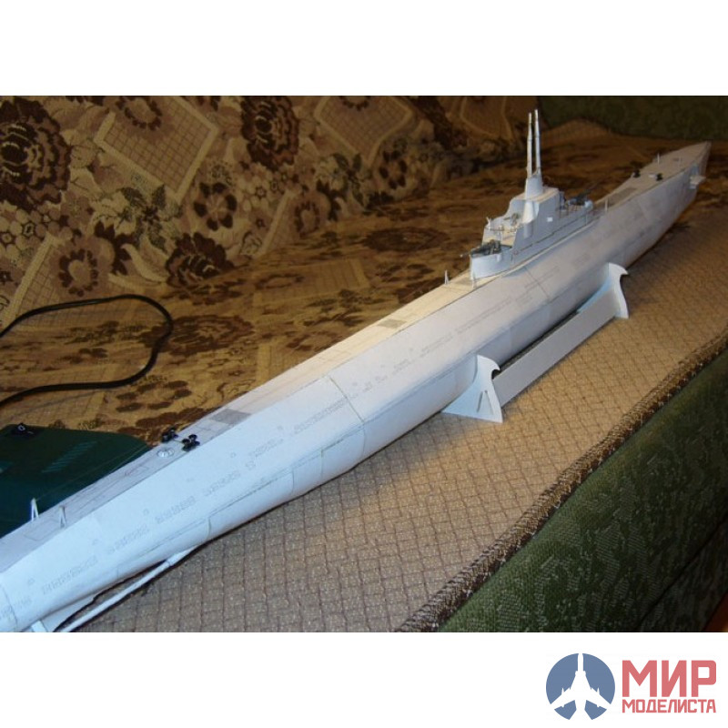 Сборная модель подводная лодка проект 633. (1:144) 114412