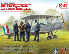 32037 ICM 1/32 DH. 82А Tiger Moth с кадетами RAF