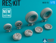 RS72-0072 ResKit McDonnell F-101 (B) Voodoo колеса
