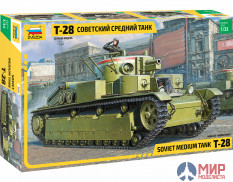 3694 Звезда 1/35 Советский средний танк Т-28