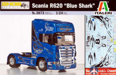 3873 Italeri 1/24 Грузовик Scania R620 "BLUE SHARK"