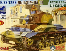 CB35150 Bronco Models 1/35  British Cruiser Tank Mk. II, IIA IIA CS