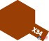 80034 Tamiya X-34 metallik brown краска эмаль глянцевая 10мл
