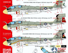 CTA031 Cut then Add 1/72 "Colorful Prowlers" - Grumman EA-6B, 4 Markings.