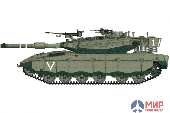 82917 Hobby Boss танк IDF Merkava Mk.IIID (LIC)  (1:72)