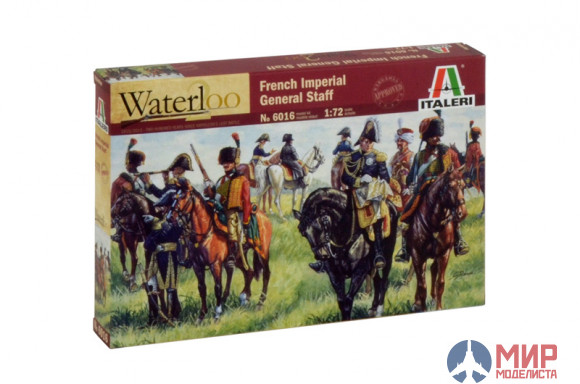 6016 Italeri 1/72 WATERLOO (200years) Napoleon's General Staff