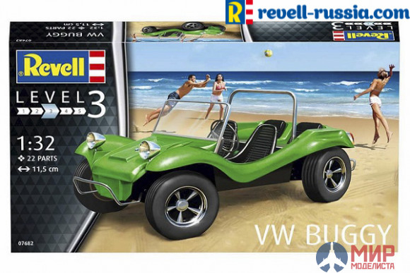 07682 Revell автомобиль VW Buggy  (1:32)