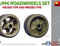 35220 MiniArt Набор Колес M3/M4. Сварные и Штампованные