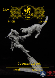 F-75-082 Altores Studio 1/24 Couguar attak