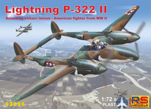 92096 RS Models 1/72 Lightning P-322 II