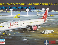 ее14428 Воcточный Экспресс 1/144 Самолет Авиалайнер  Б-752 VIM