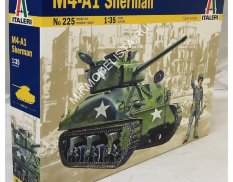 0225 Italeri танк  M4 A1 SHERMAN (1:35)