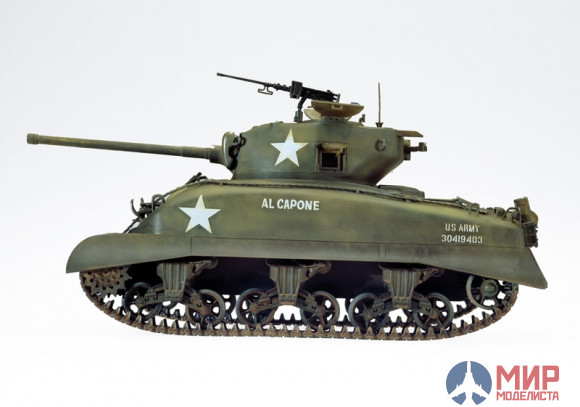 0225 Italeri танк  M4 A1 SHERMAN (1:35)