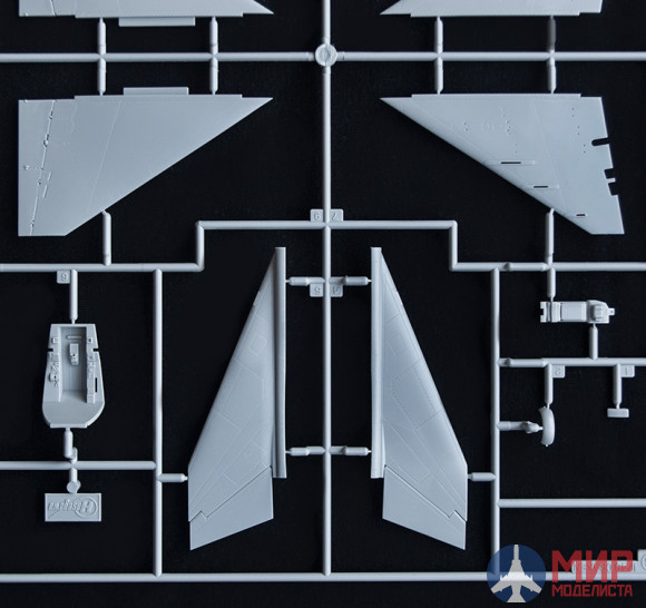 07241 Hasegawa 1/48 Самолет J35F/J Draken (Swedish Air Force Interceptor)