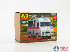 1563AVD AVD Models 1/43 Сборная модель УАЗ-САРЗ-2925 медицинский