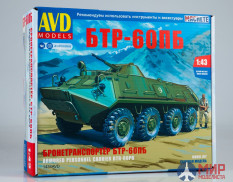 1434AVD AVD Models 1/43 Сборная модель БТР-60ПБ