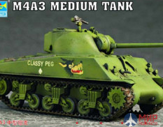 07224 Trumpeter 1/72 Танк M4A3