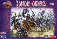 ALL72022 Dark Alliance 1/72 Half Orcs set 4