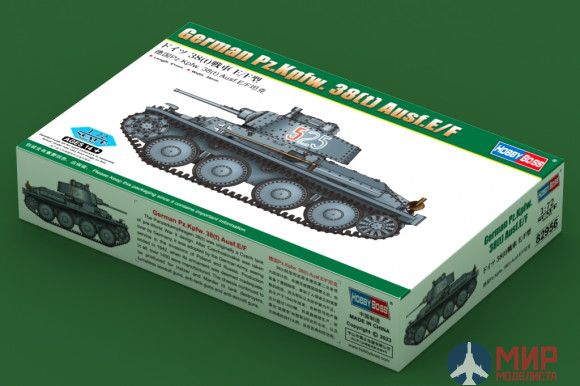 82956 Hobby Boss 1/72 German Pz.Kpfw. 38(t) Ausf.E/F