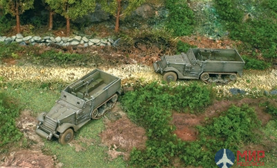 7509 Italeri 1/72 USA Полугусеничный БТР M3A1