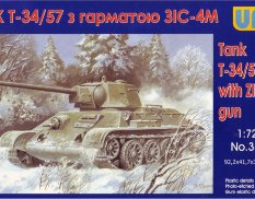 UM1-369 UM 1/72 Советский танк T-34/76-57 с пушкой ЗИС-4