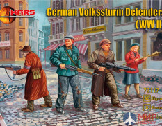 MR72117 MARS WWII German Volkssturm Defenders 1/72 Набор фигур