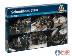 5607 Italeri Фигуры  Schnellboot Crew  (1:35)