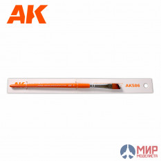 AK586 AK Interactive Угловатая кисть для везеринга