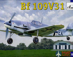 AMO72219 Amodel 1/72 Мессершмитт  Bf-109V31 самолет Люфтваффе