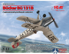 32031 ICM 1/32 Bücker Bü 131B, Германский учебный самолет