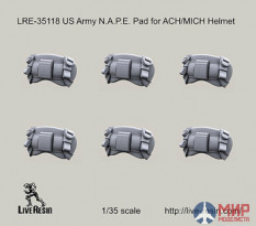 LRE35118 LiveResin Назатыльник N.A.P.E. для шлема армии США ACH/MICH 1/35