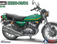21508 Hasegawa 1/12 Мотоцикл Kawasaki KH250-B3, B4 (1978, 1979)