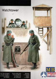 MB3546 Master Box 1/35 Караульная вышка