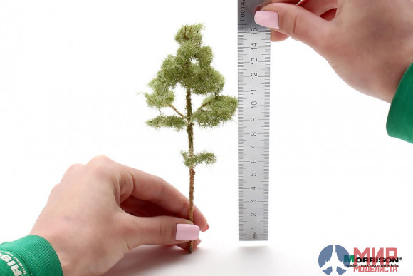 011-sop-015 Morrison Реалистичная модель сосны для макета. Высота 15 см